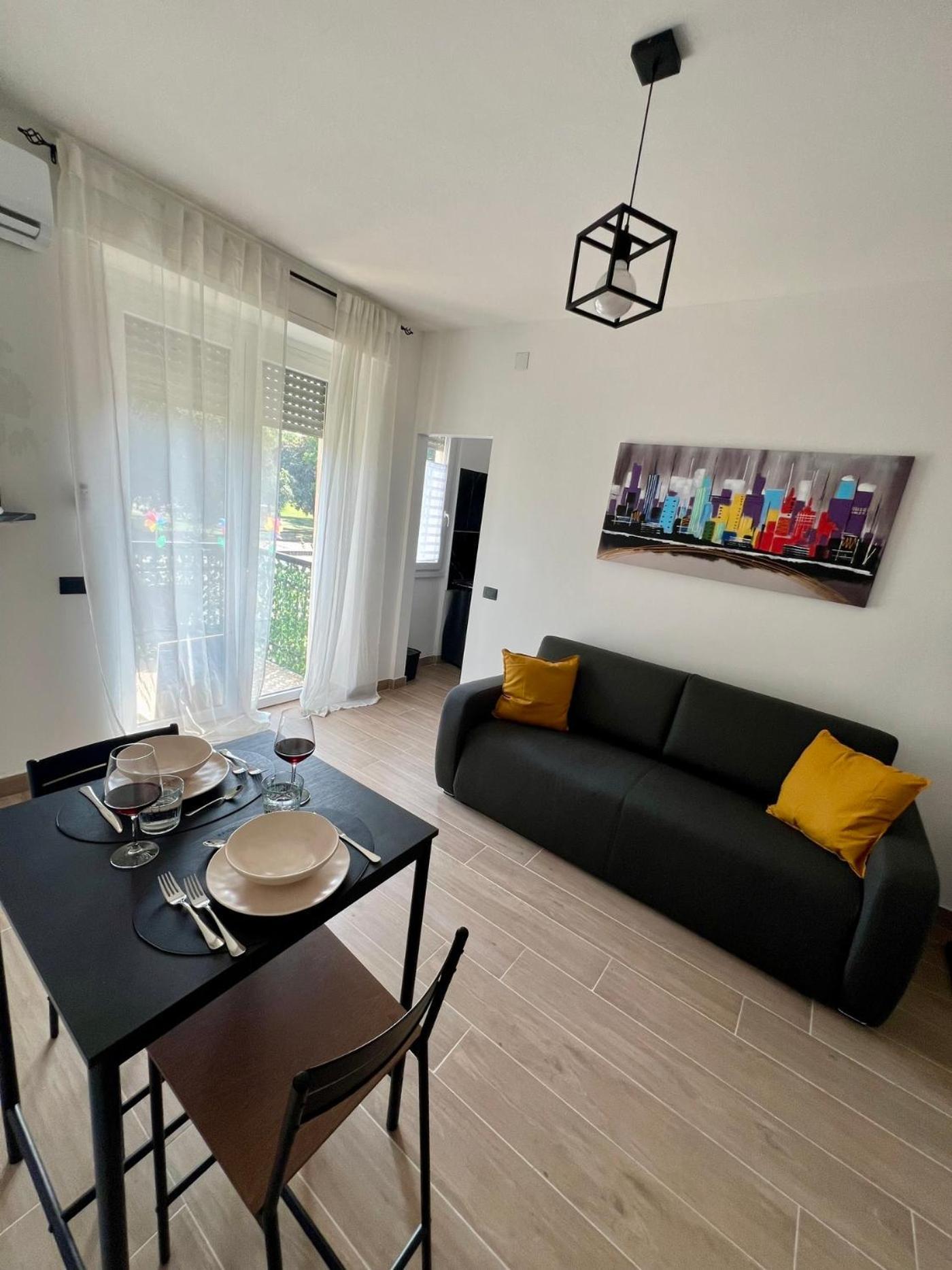 Appartement Moderno Ed Elegante Loft Con Balcone *